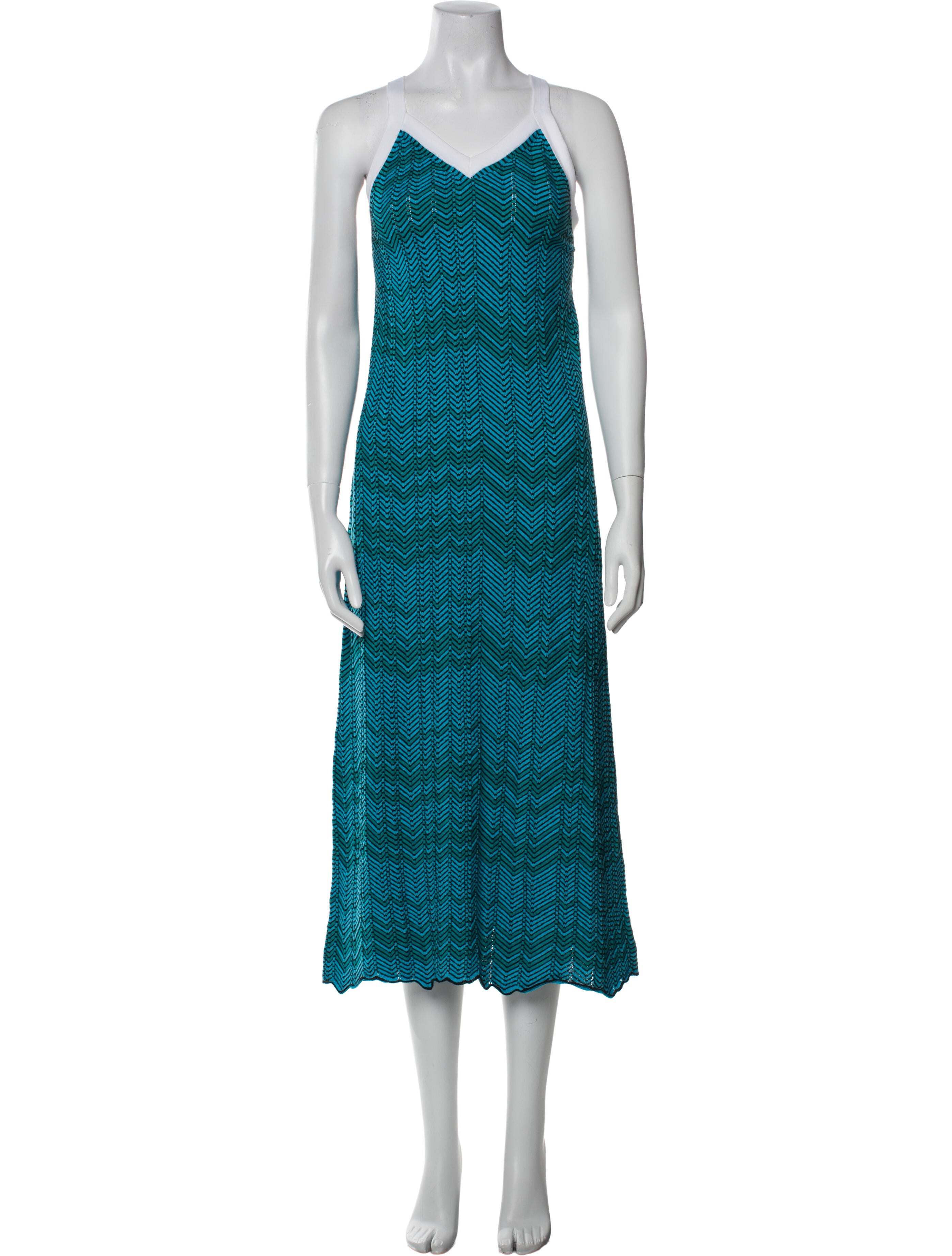 Wales Bonner Printed Long Dress