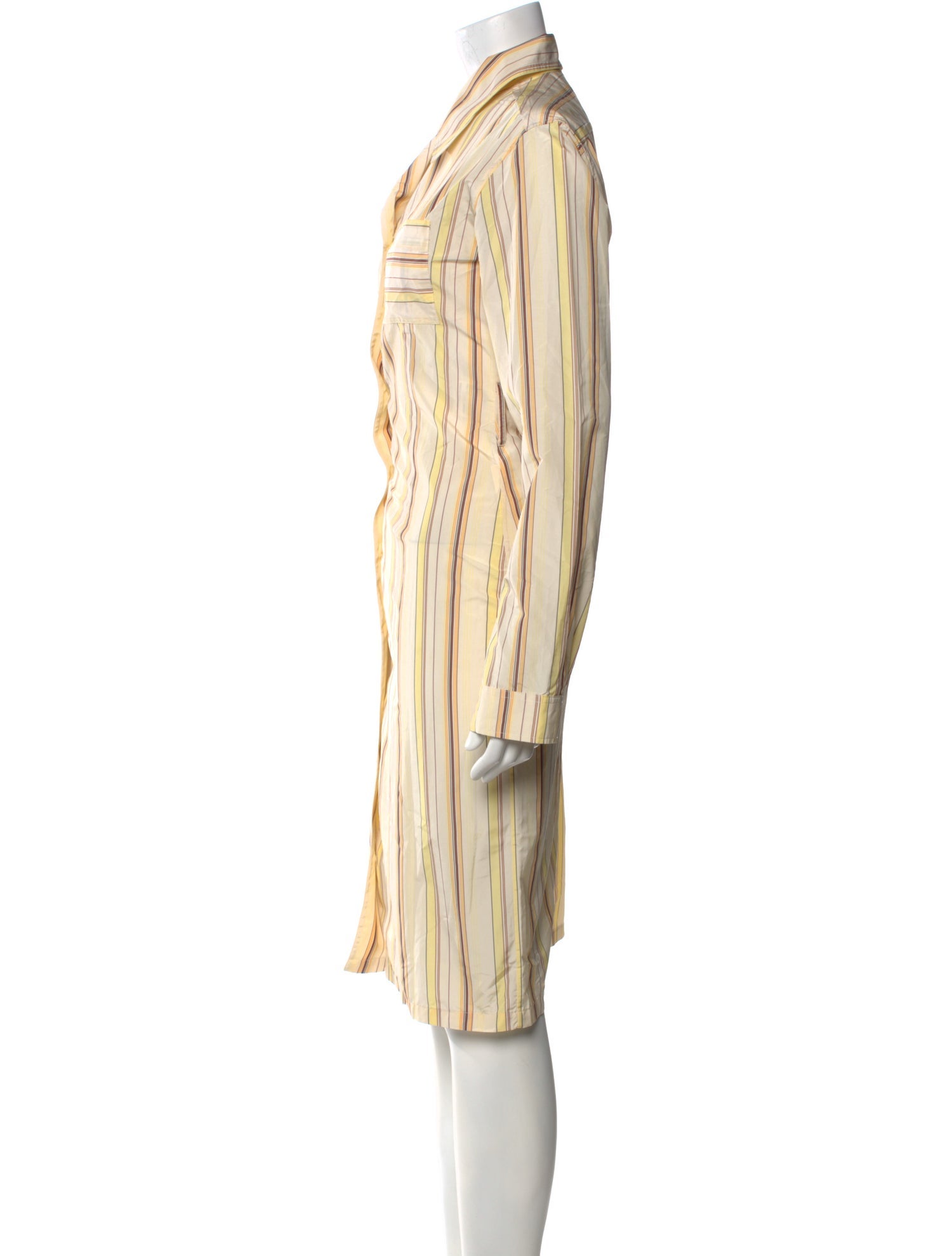 Wales Bonner Striped Midi Length Dress