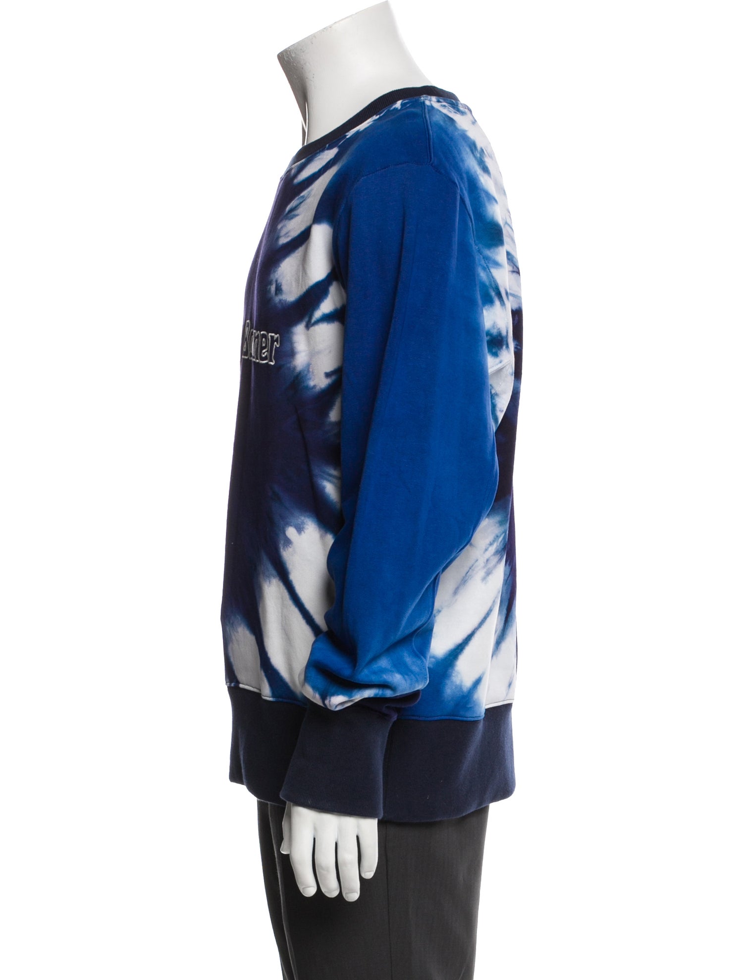 Wales Bonner Graphic Print Crew Neck Sweatshirt