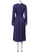 Wales Bonner Silk Long Dress