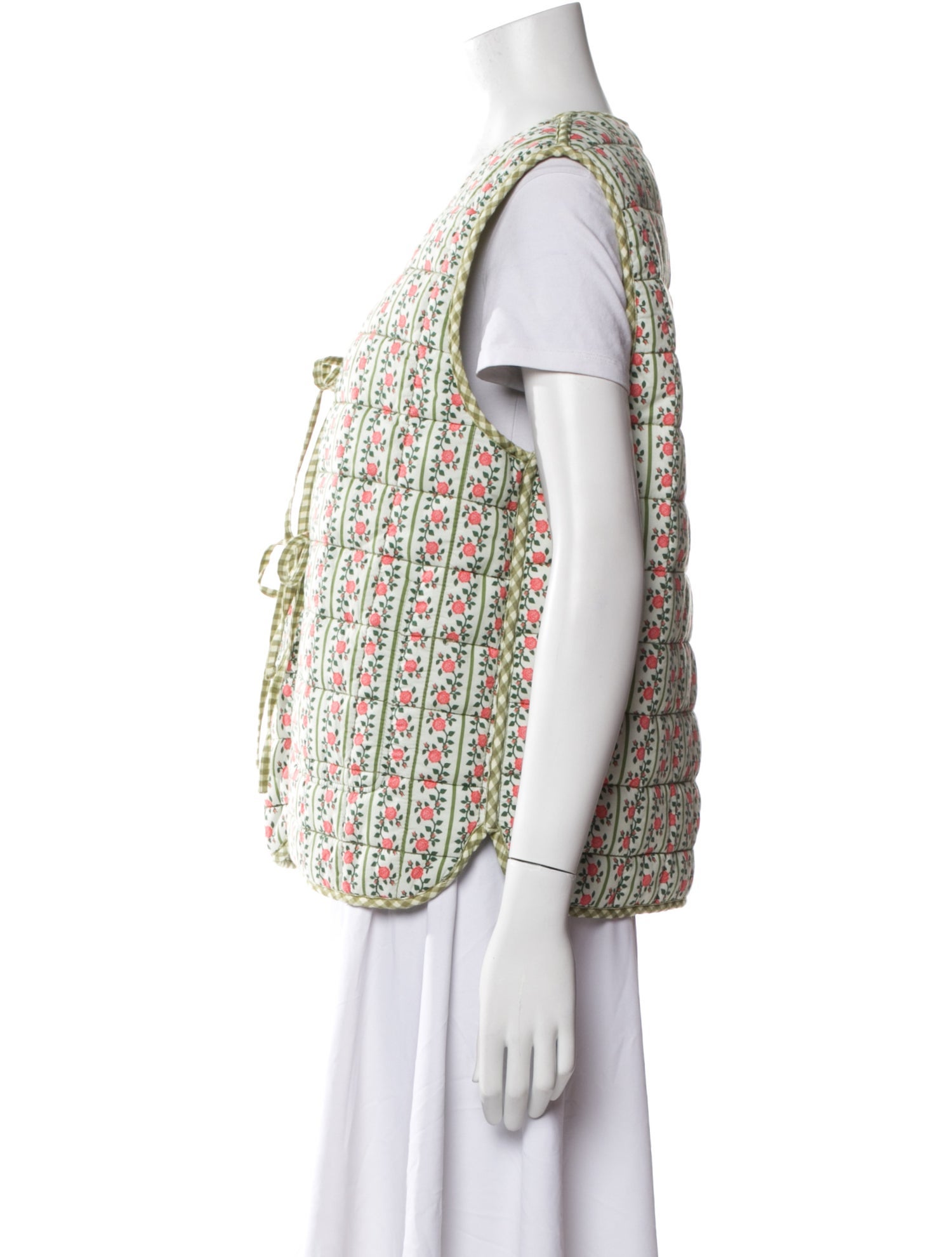 Damson Madder Printed Vest