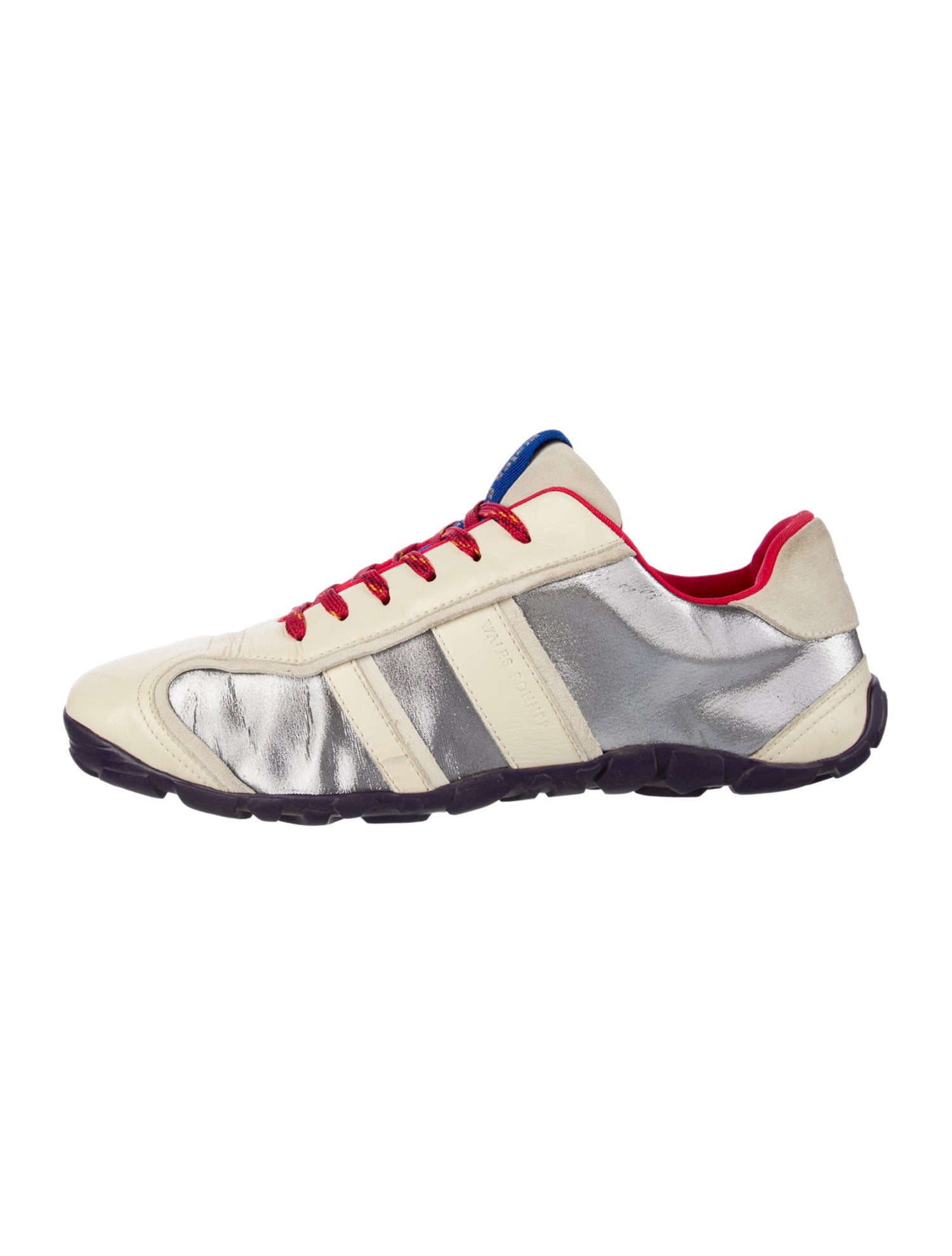 Wales Bonner Striped Athletic Sneakers