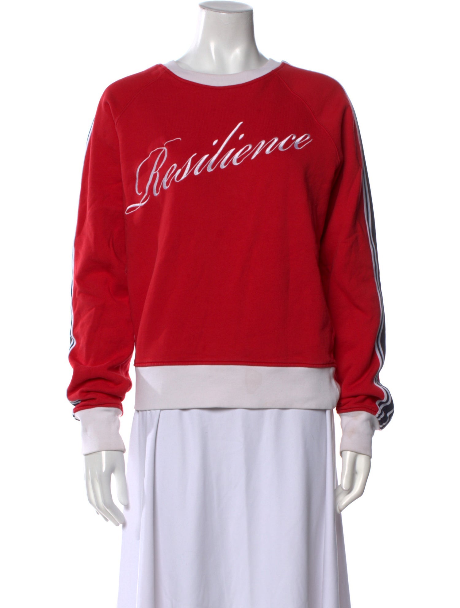 Wales Bonner Graphic Print Crew Neck Sweatshirt