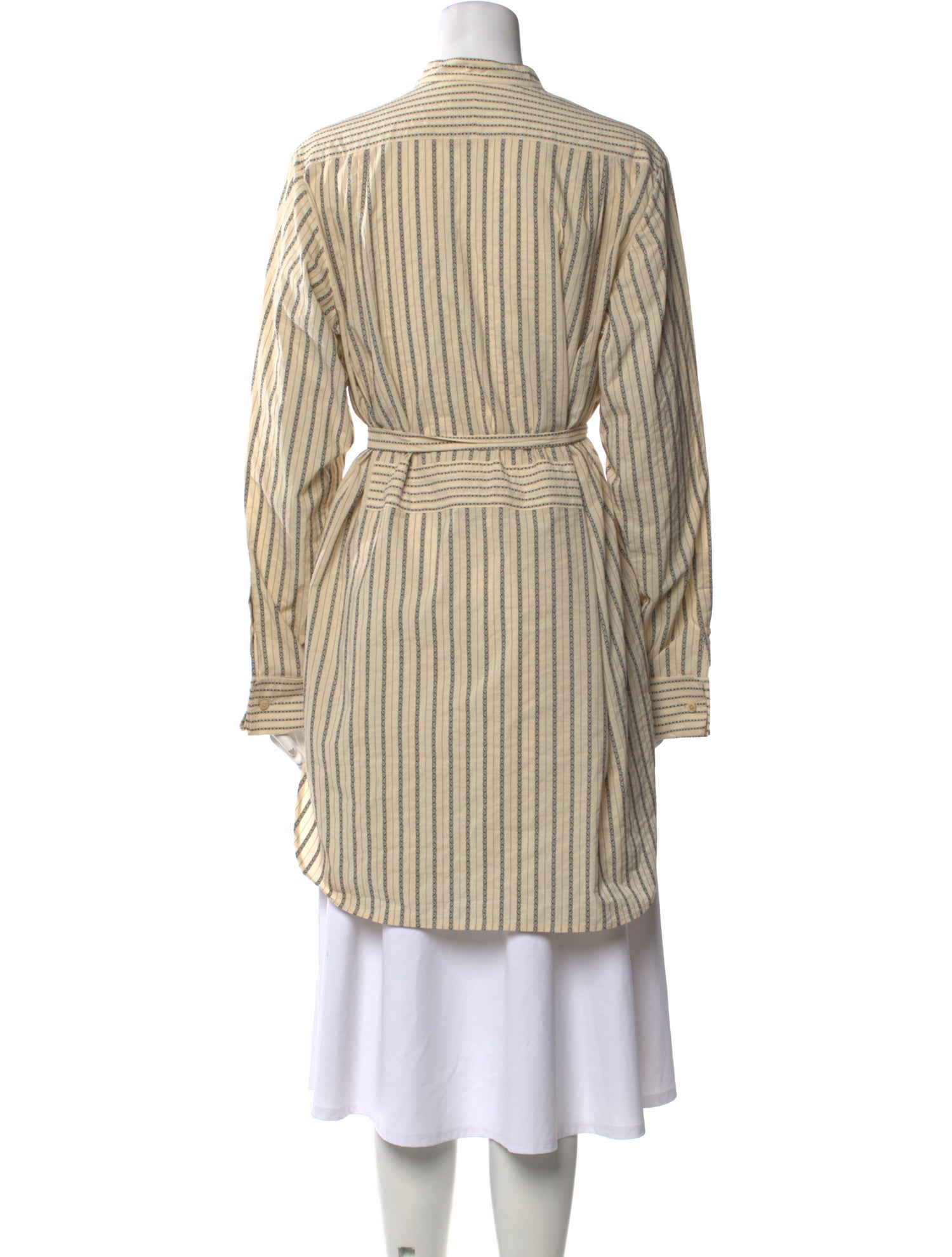 Wales Bonner Striped Mock Neck Tunic