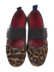 Wales Bonner Ponyhair Animal Print Mary Jane Flats