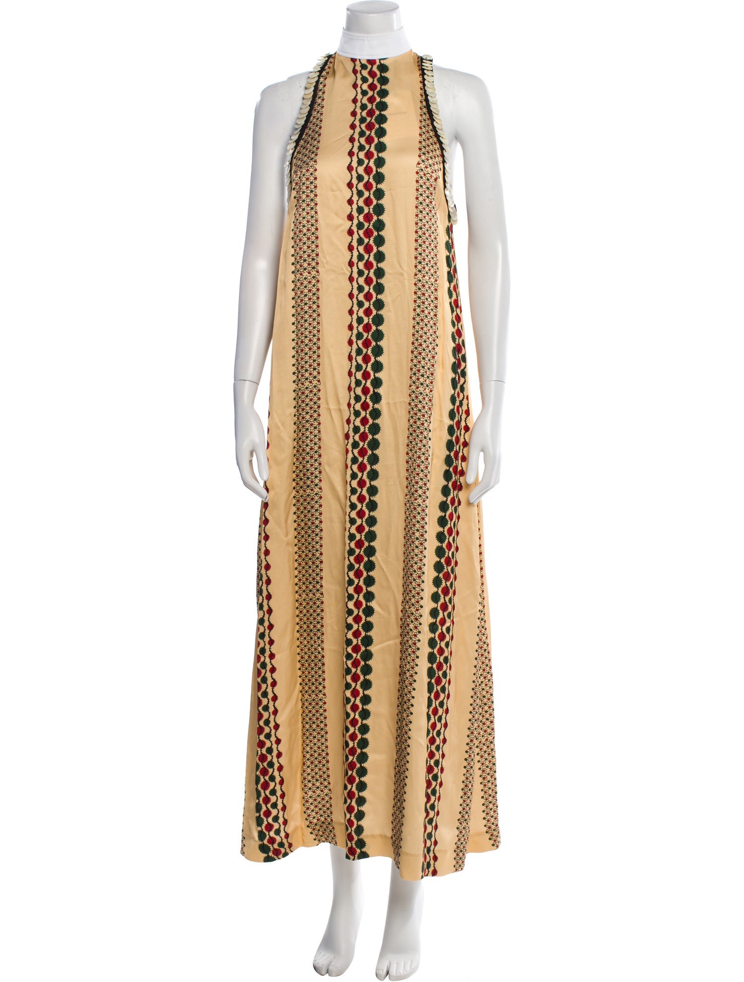 Wales Bonner Printed Long Dress w/ Tags