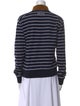 Wales Bonner Striped Long Sleeve Polo