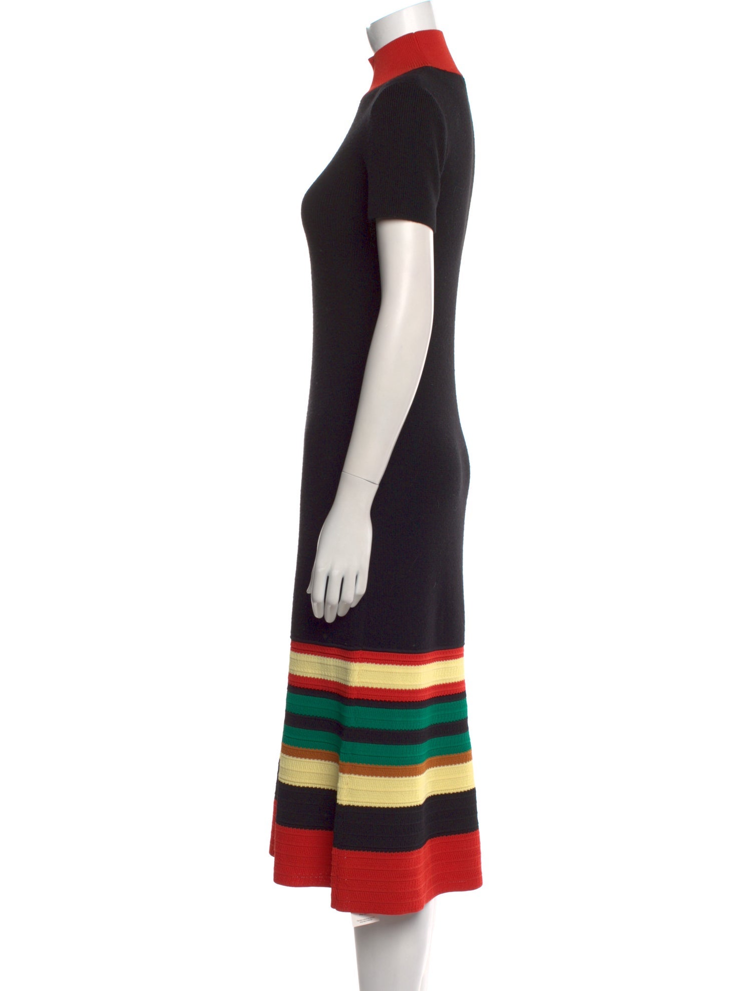 Wales Bonner Wool Midi Length Dress