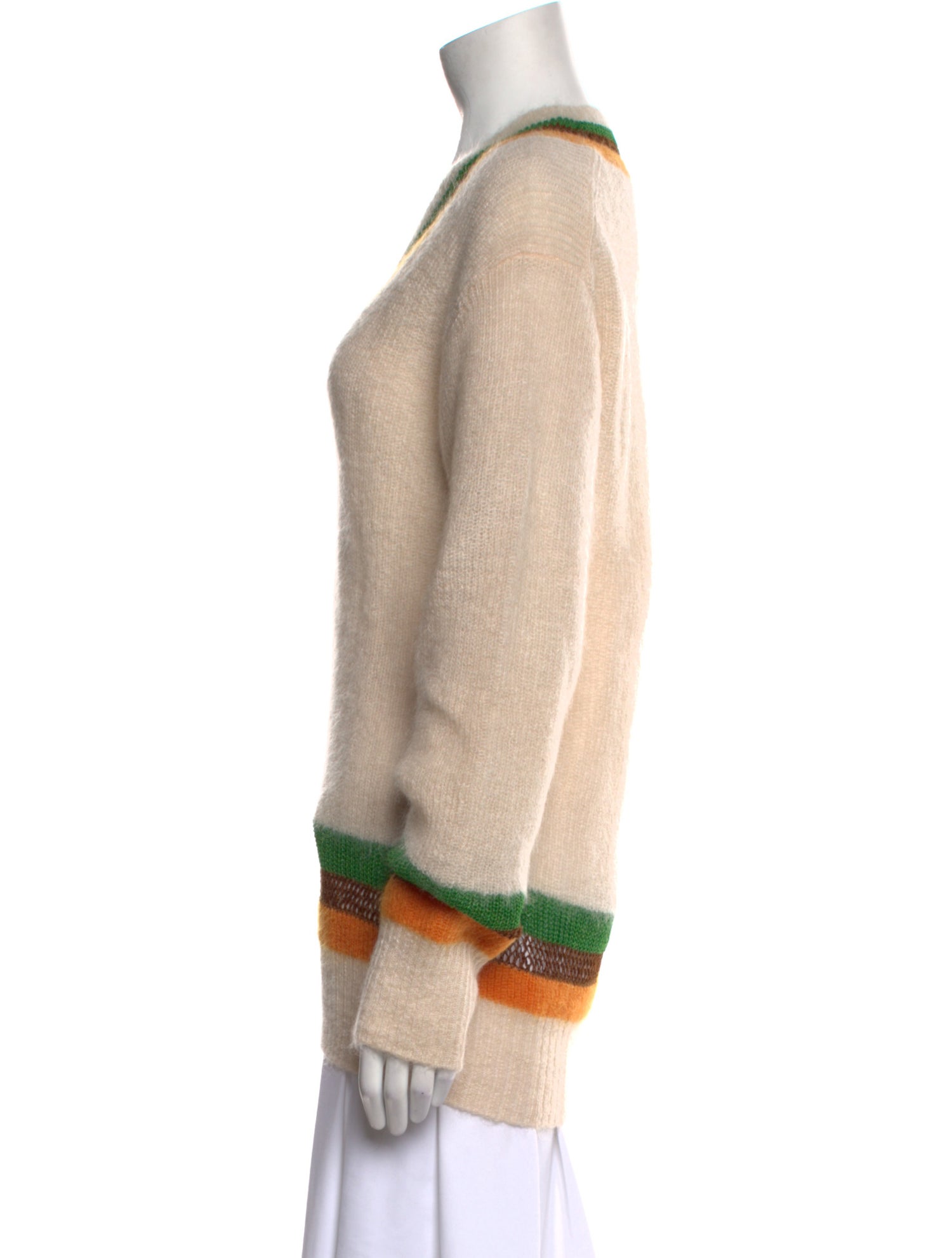 Wales Bonner Mohair Striped Sweater