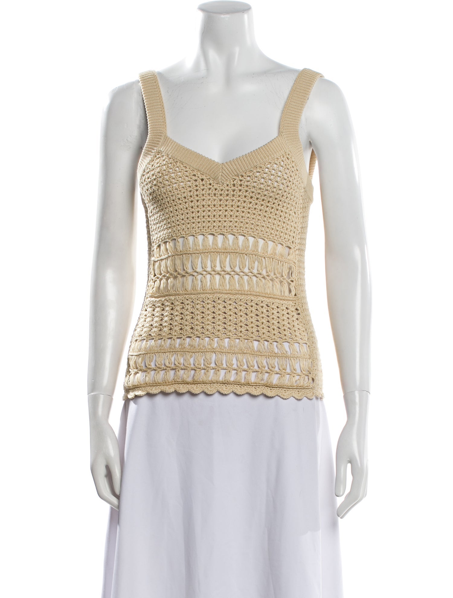 Wales Bonner V-Neck Sleeveless Top