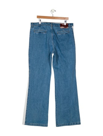 Wales Bonner High-Rise Wide Leg Jeans