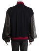 Wales Bonner Wool Striped Varsity Jacket