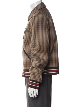 Wales Bonner Graphic Print Varsity Jacket