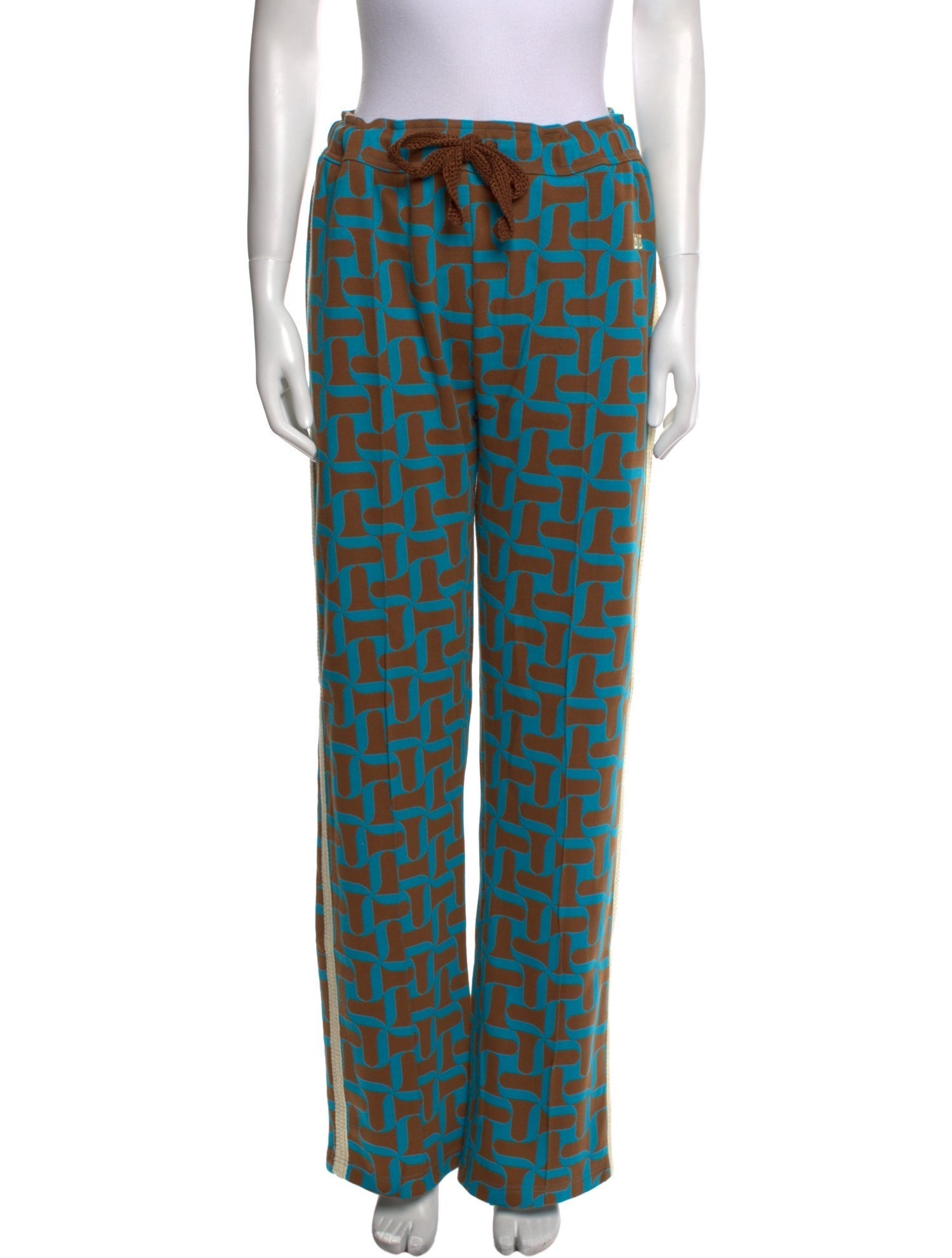 Wales Bonner Printed Wide Leg Pants w/ Tags