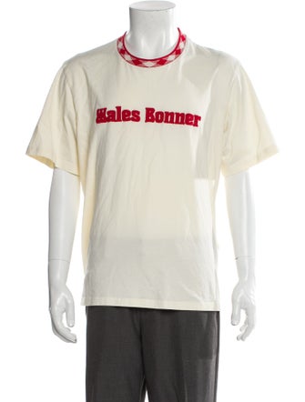 Wales Bonner Graphic Print Crew Neck T-Shirt