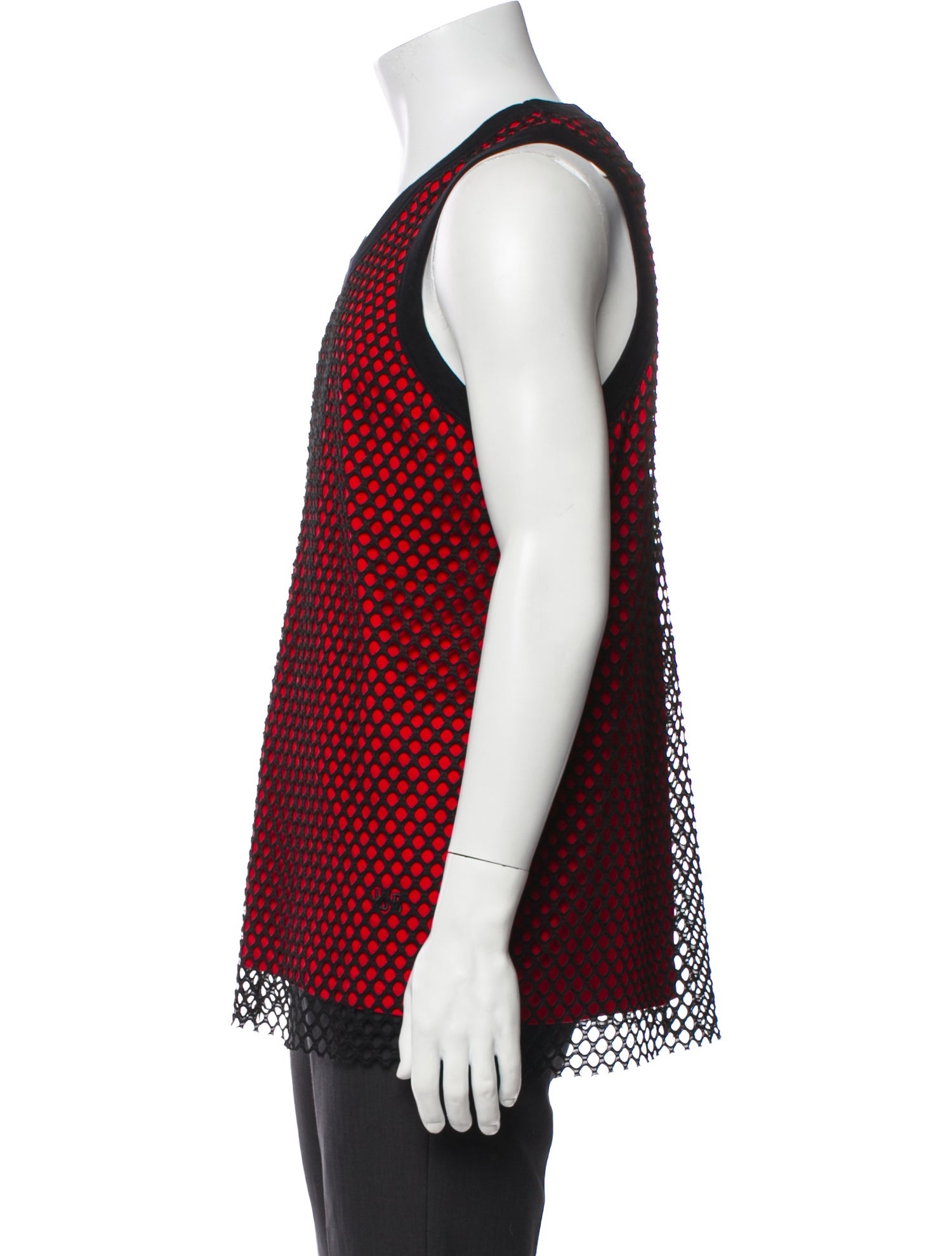 Wales Bonner Scoop Neck Sleeveless T-Shirt w/ Tags