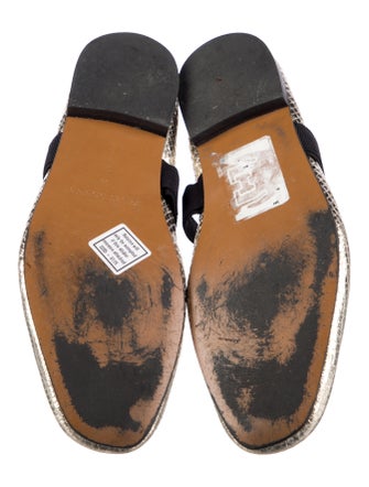 Wales Bonner Patent Leather Mary Jane Flats