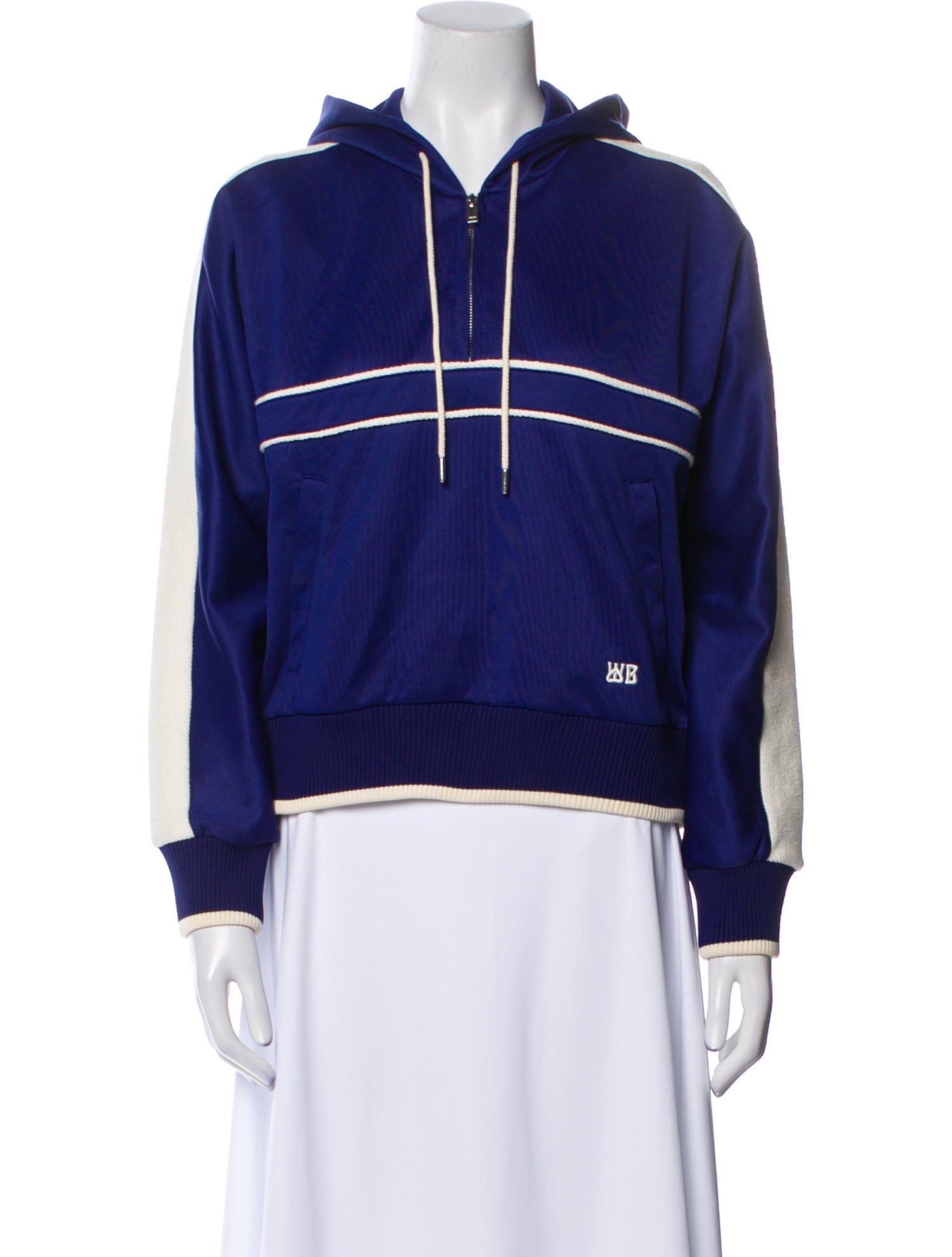 Wales Bonner Striped Bomber Jacket