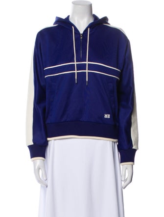 Wales Bonner Striped Bomber Jacket