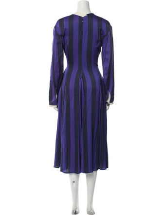 Wales Bonner Silk Long Dress