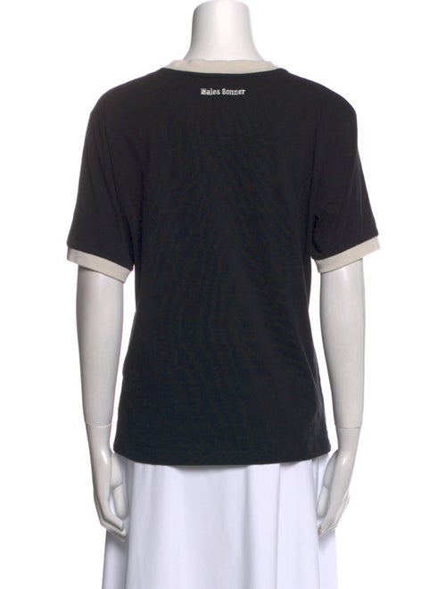 Wales Bonner Graphic Print Crew Neck T-Shirt