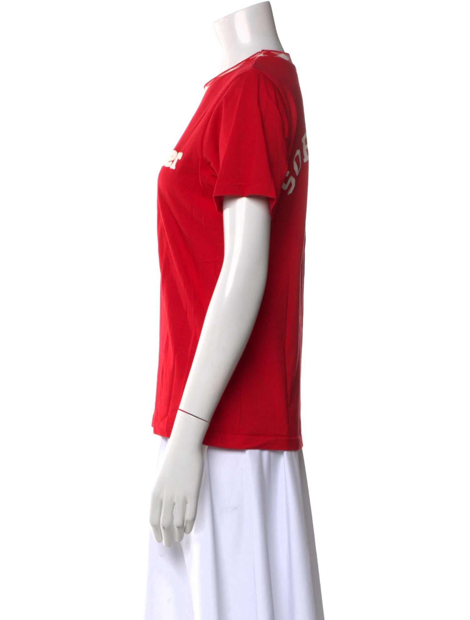 Wales Bonner Graphic Print Crew Neck T-Shirt