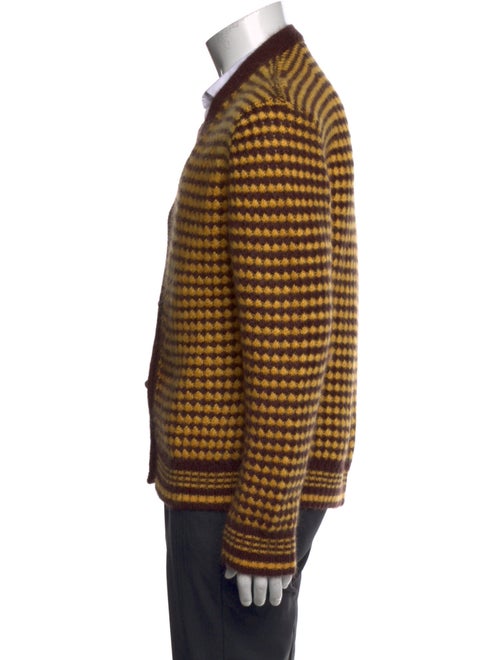 Wales Bonner Mohair Striped Cardigan