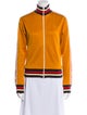 Wales Bonner Colorblock Pattern Bomber Jacket