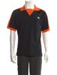Wales Bonner Striped Collar Polo Shirt