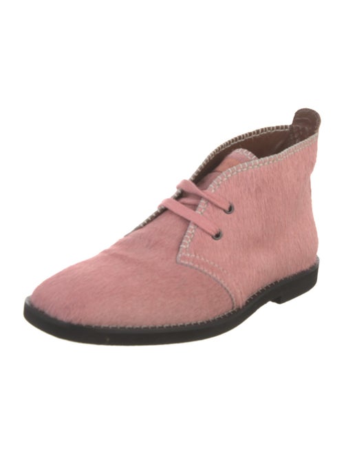 Wales Bonner Ponyhair Lace-Up Boots