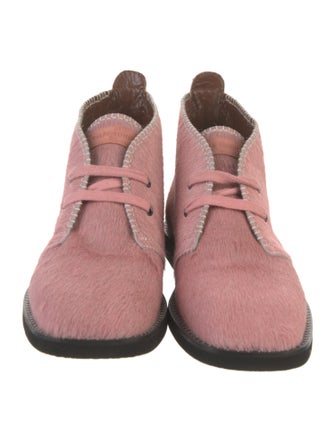 Wales Bonner Ponyhair Lace-Up Boots