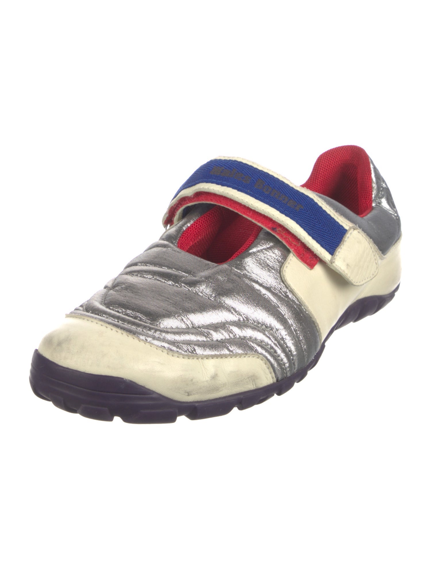 Wales Bonner Colorblock Pattern Sneakers