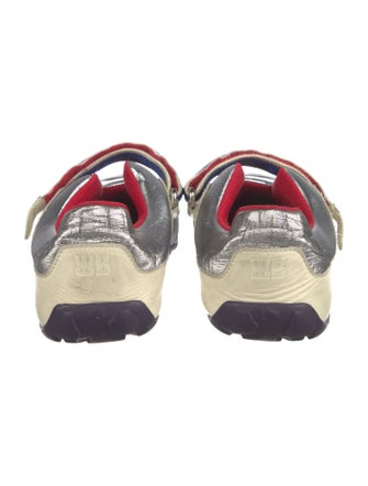 Wales Bonner Colorblock Pattern Sneakers