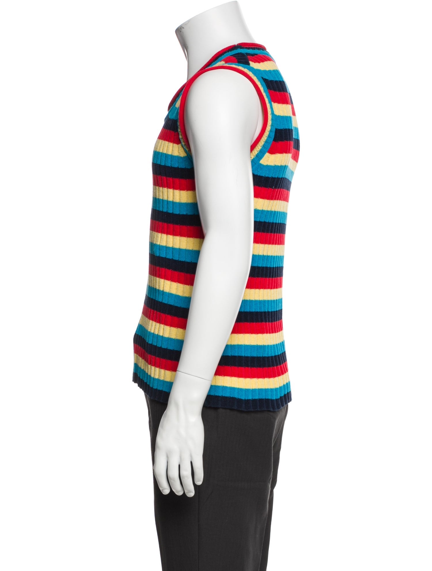 Wales Bonner Wool Striped Sweater Vest