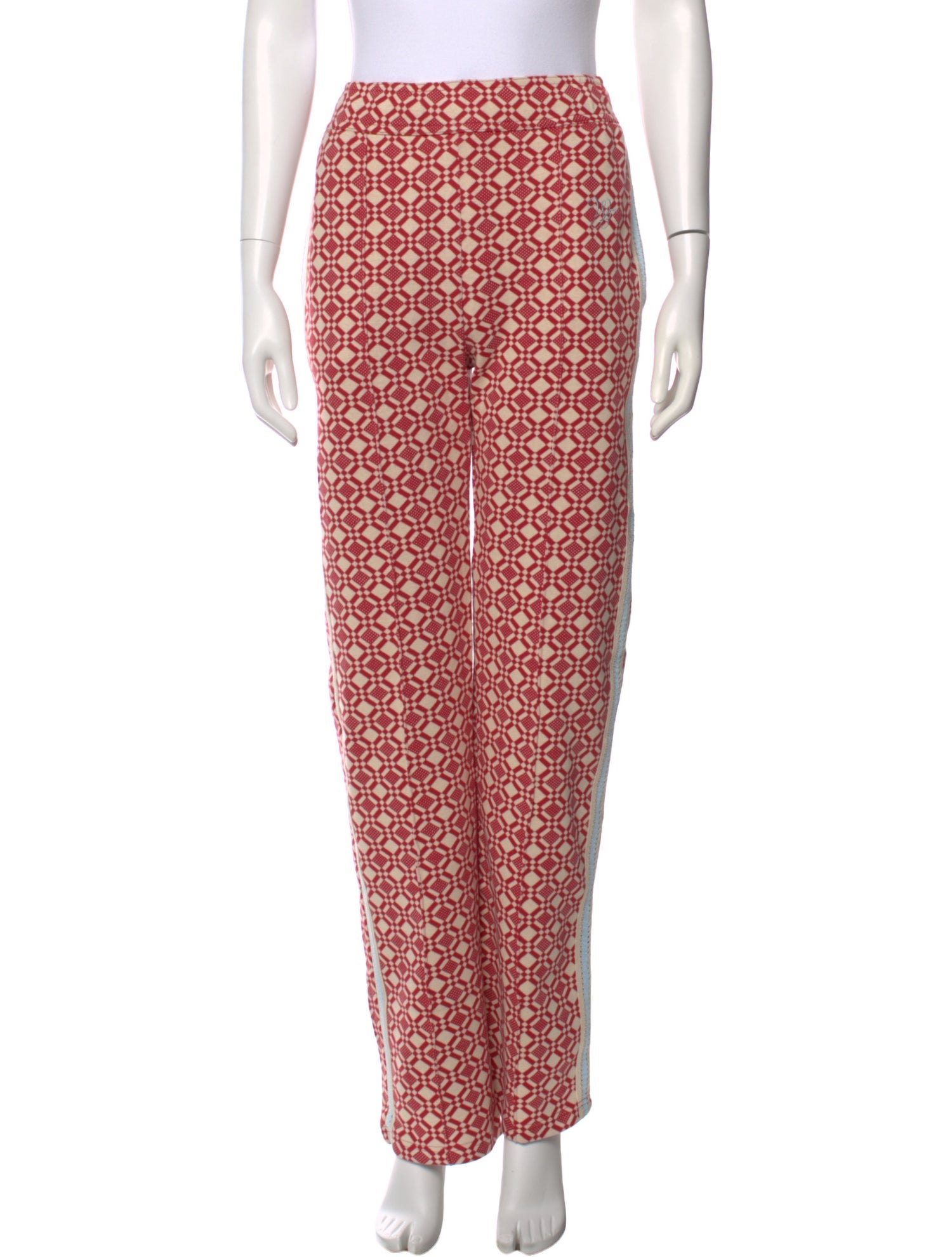 Wales Bonner Printed Wide Leg Pants w/ Tags