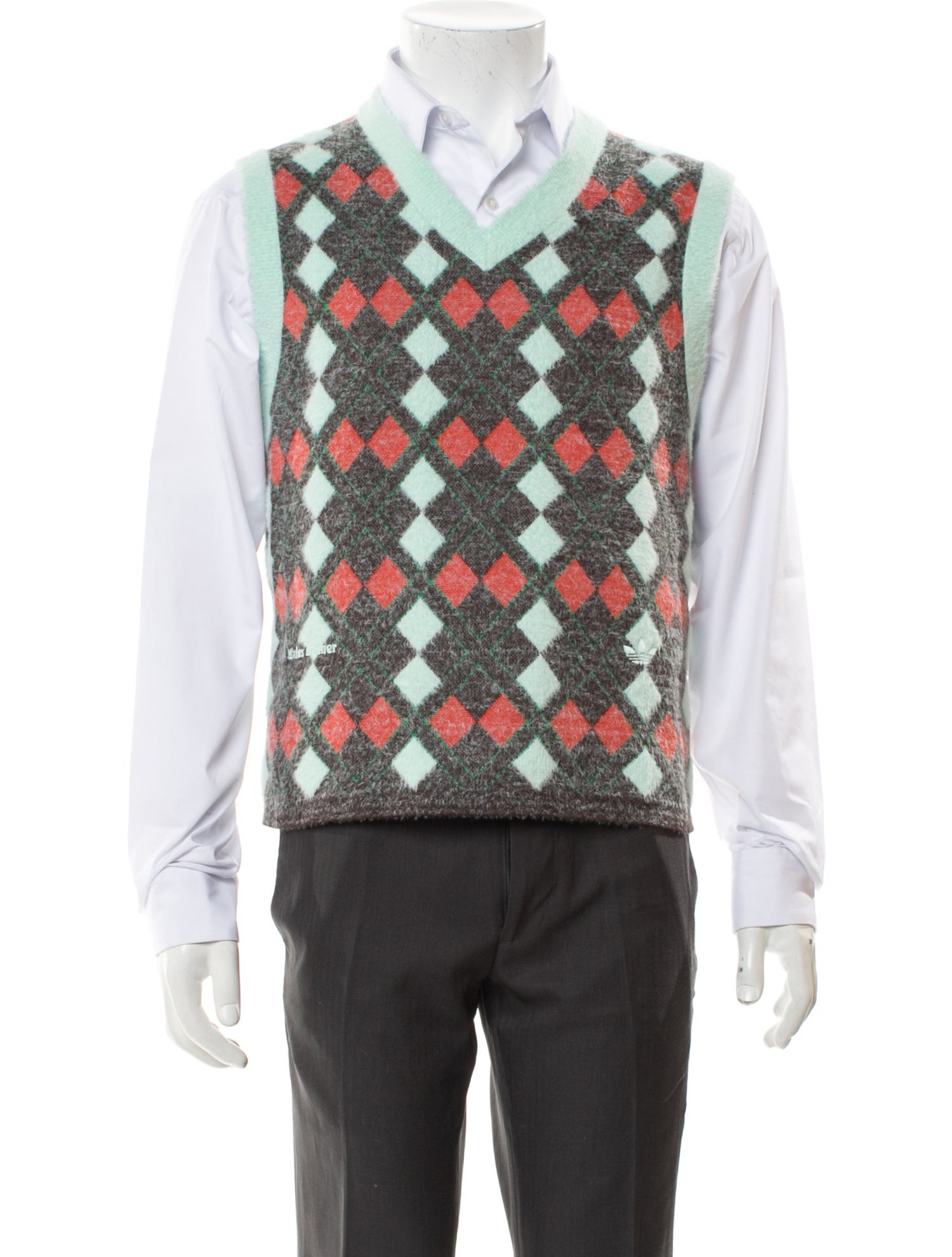 Wales Bonner x adidas Originals Printed V-Neck Sweater Vest