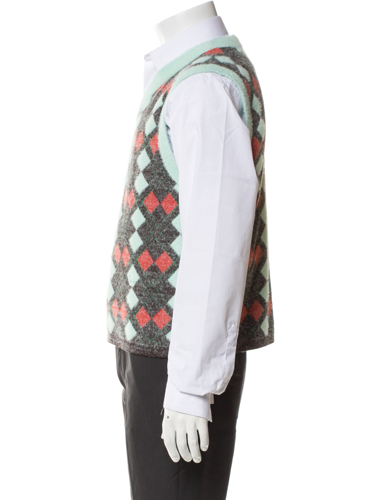 Wales Bonner x adidas Originals Printed V-Neck Sweater Vest