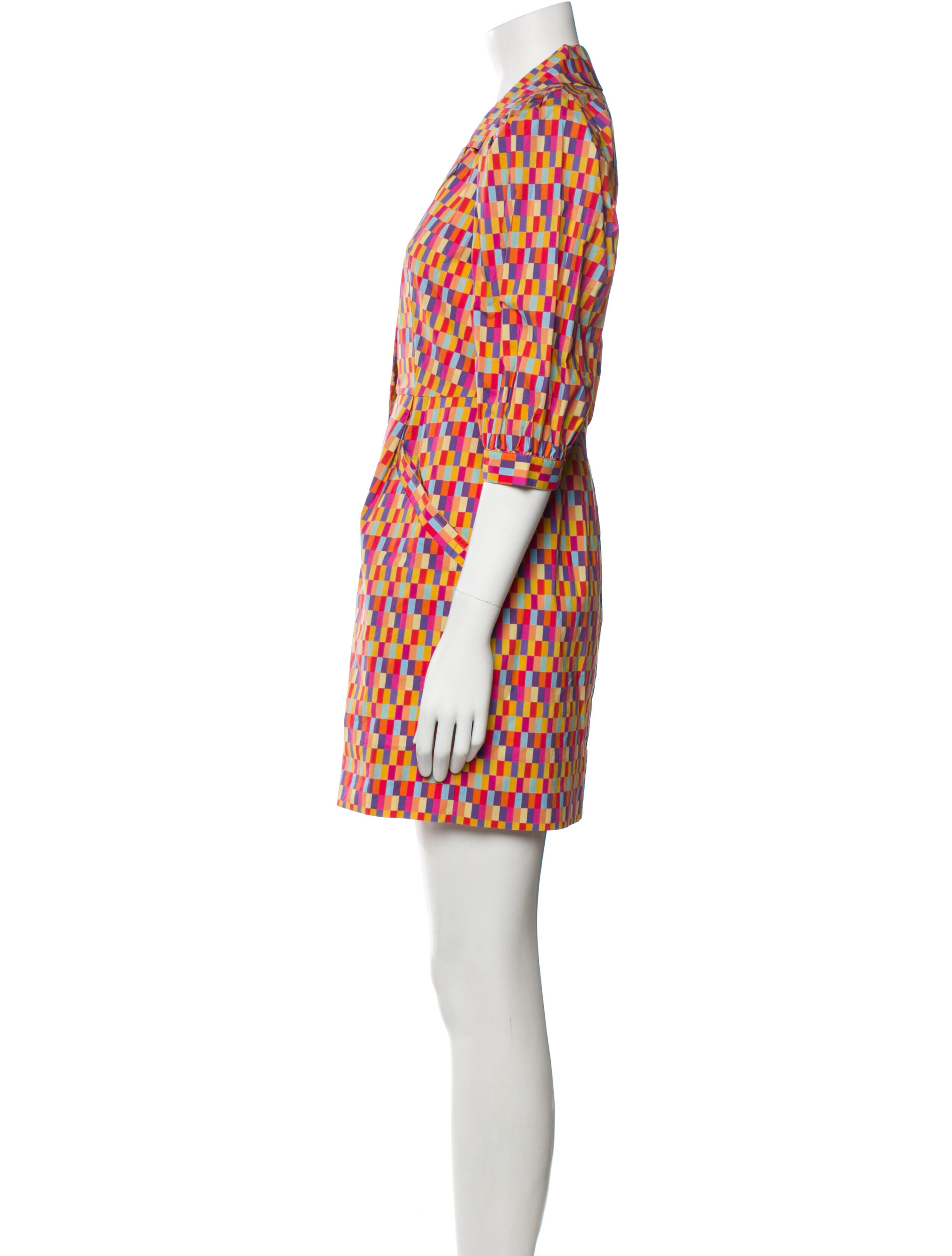 LHD Printed Mini Dress