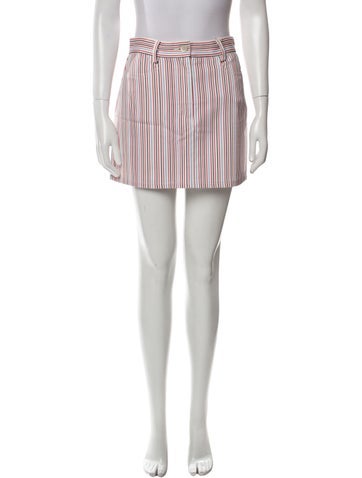 LHD Skirts Striped Mini Skirt US 4 | S