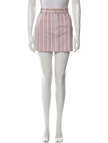 LHD Skirts Striped Mini Skirt US 2 | XS