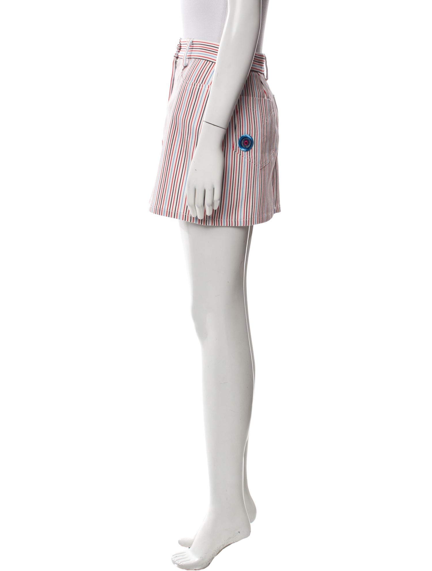 LHD Striped Mini Skirt w/ Tags