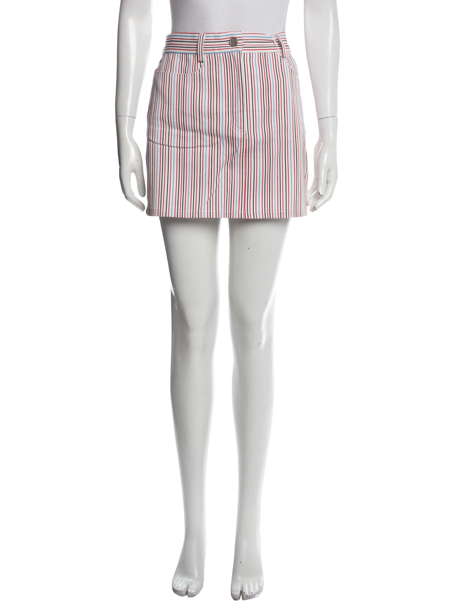 LHD Striped Mini Skirt w/ Tags