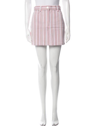 LHD Skirts Striped Mini Skirt US 4 | S