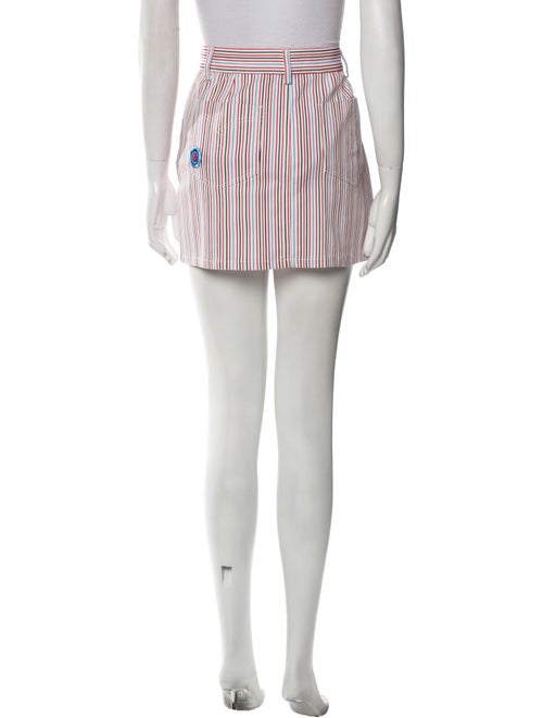 LHD Striped Mini Skirt