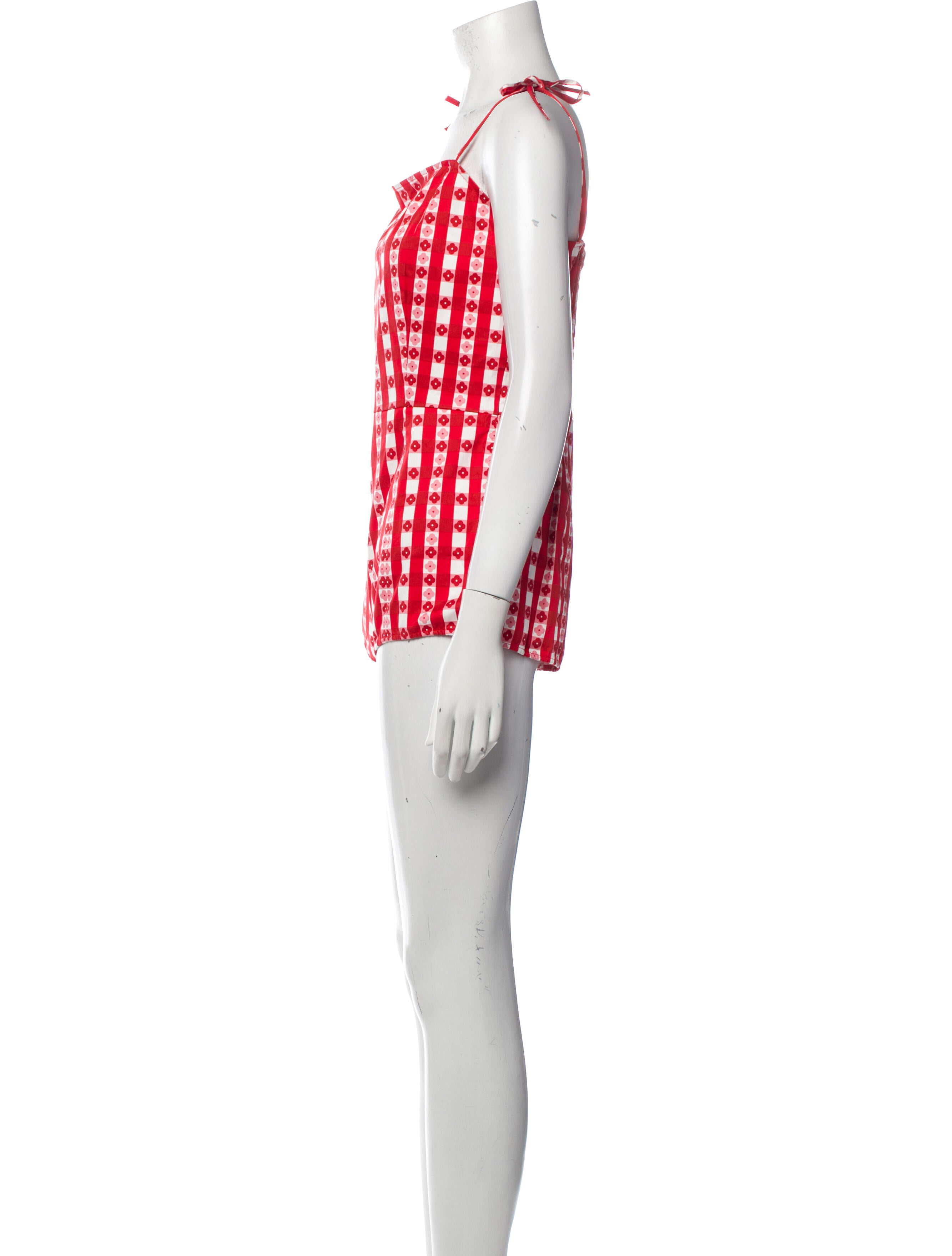 LHD Floral Print Square Neckline Romper w/ Tags