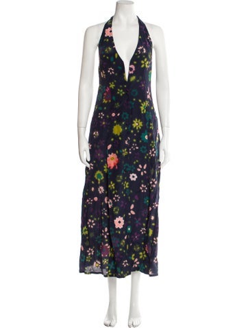 LHD Dresses Silk Long Dress US 4 | S