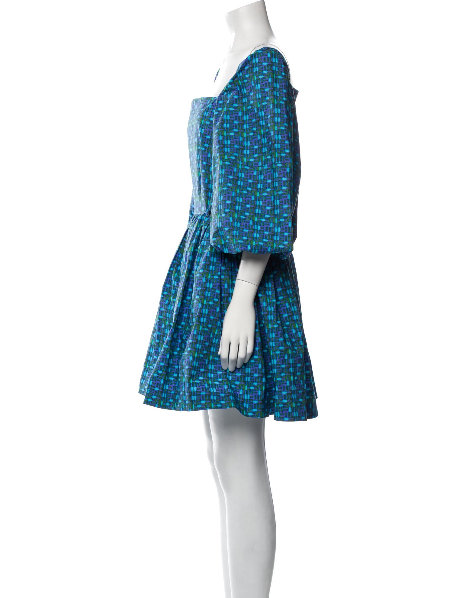 LHD Printed Mini Dress