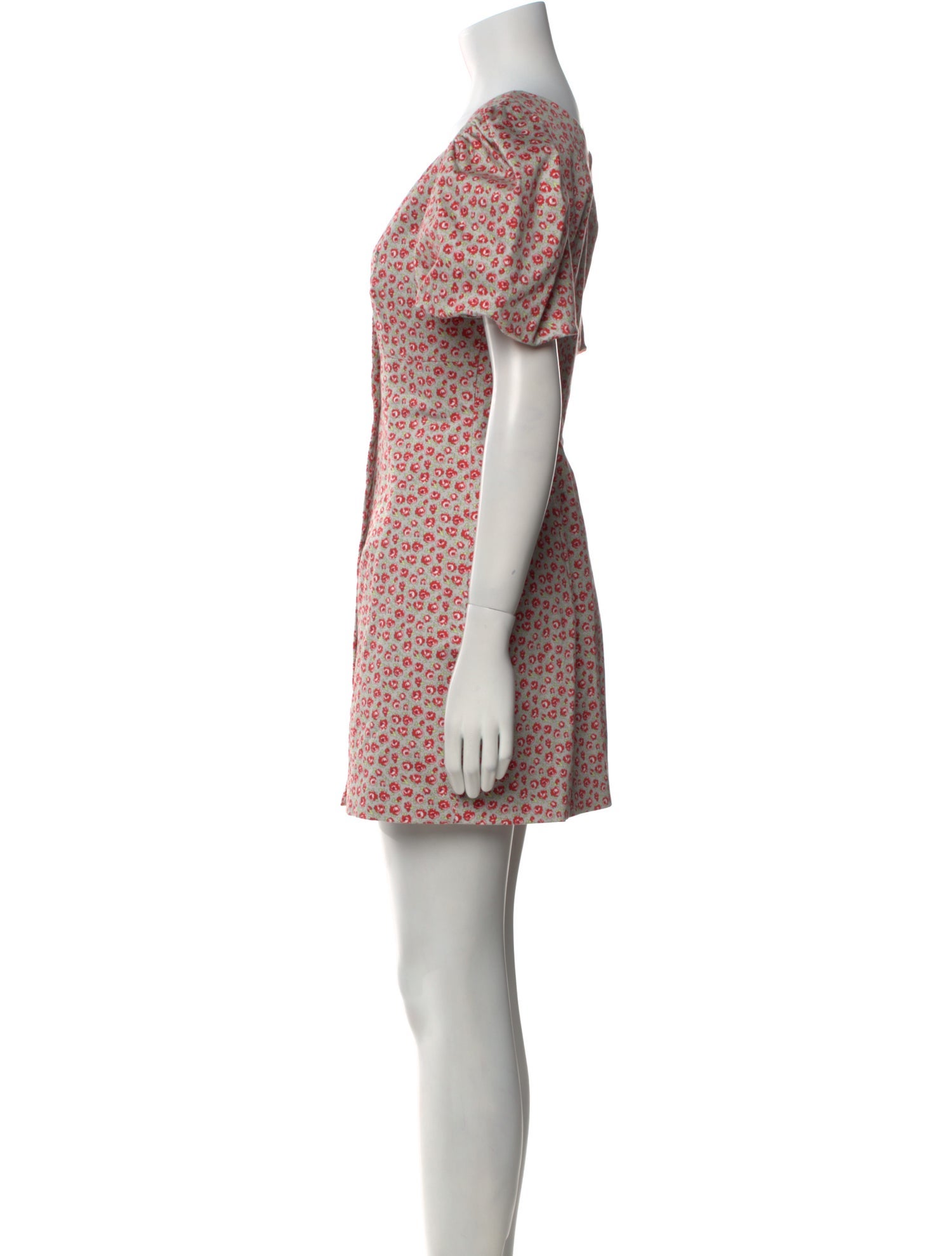 LHD Printed Mini Dress