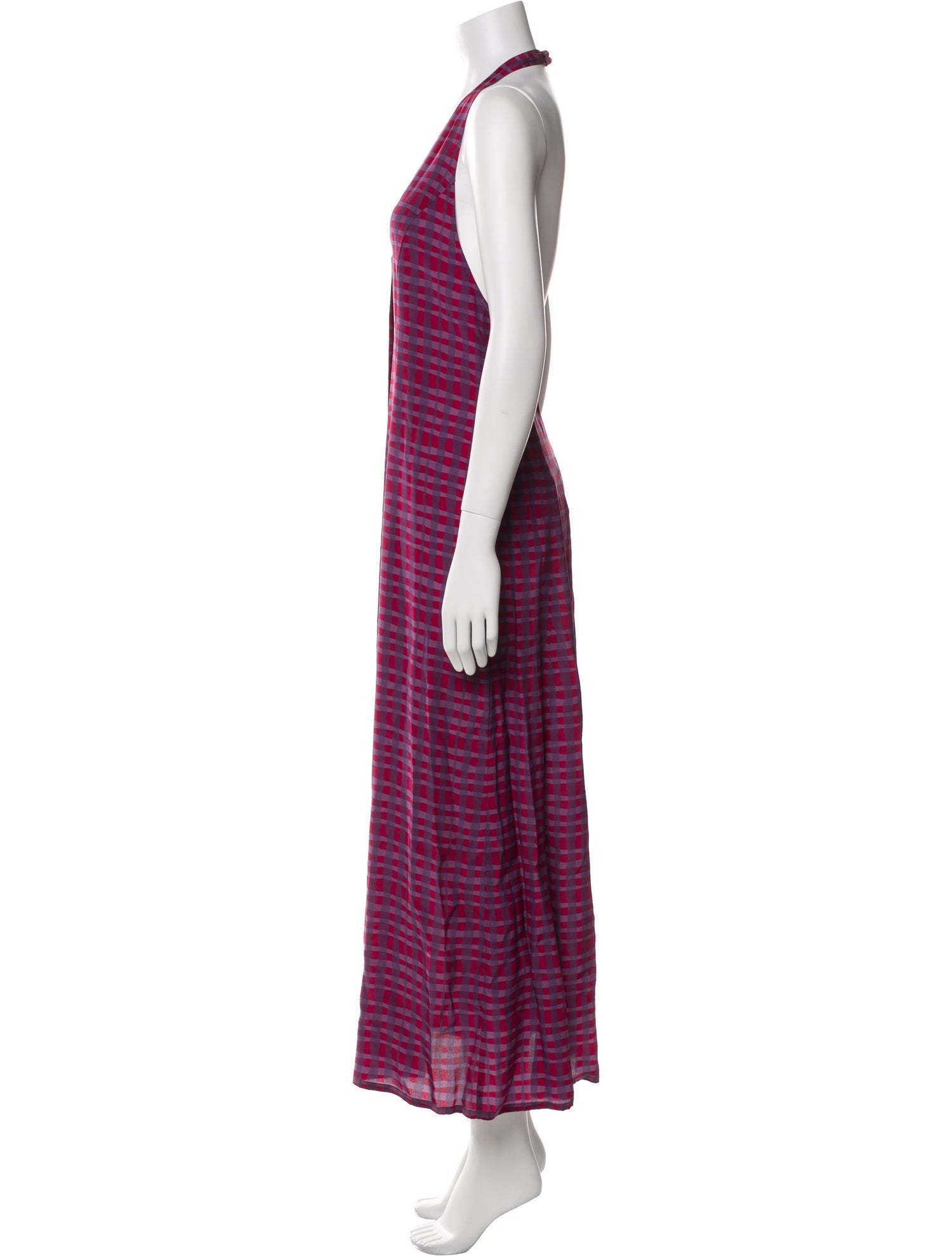 LHD Silk Midi Length Dress