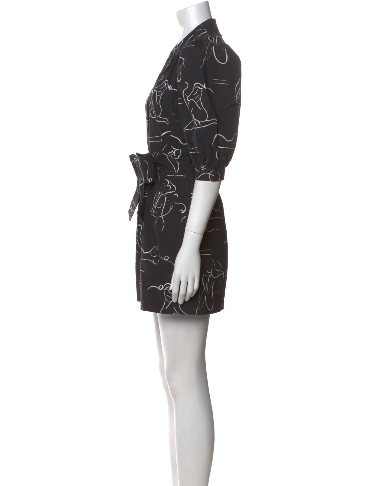 LHD Printed Mini Dress